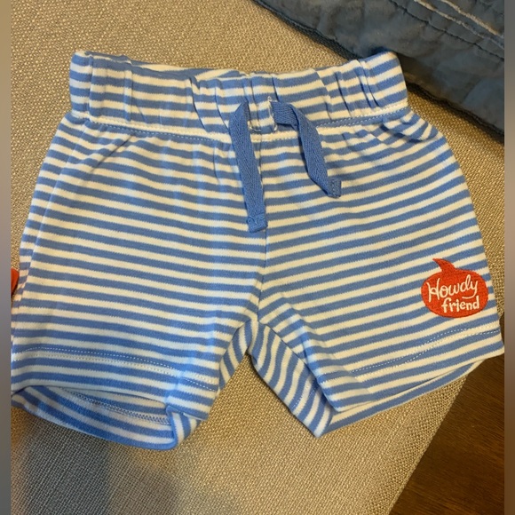 🤠NWOT Pixar 3-Month Baby Cotton Shorts with Drawstring Waists - Picture 5 of 10